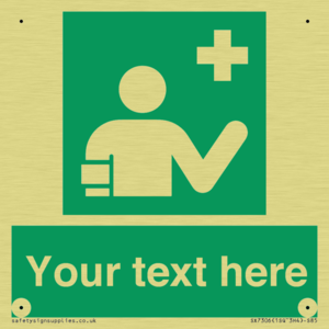 Custom Safe Condition First aid responder